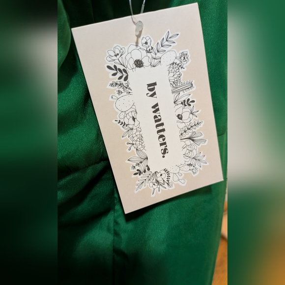 Watters Seaside Green     Sleeveless Square Neck Sundress Size 6 - Picture 10 of 13